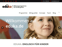 Tablet Screenshot of eduka.de